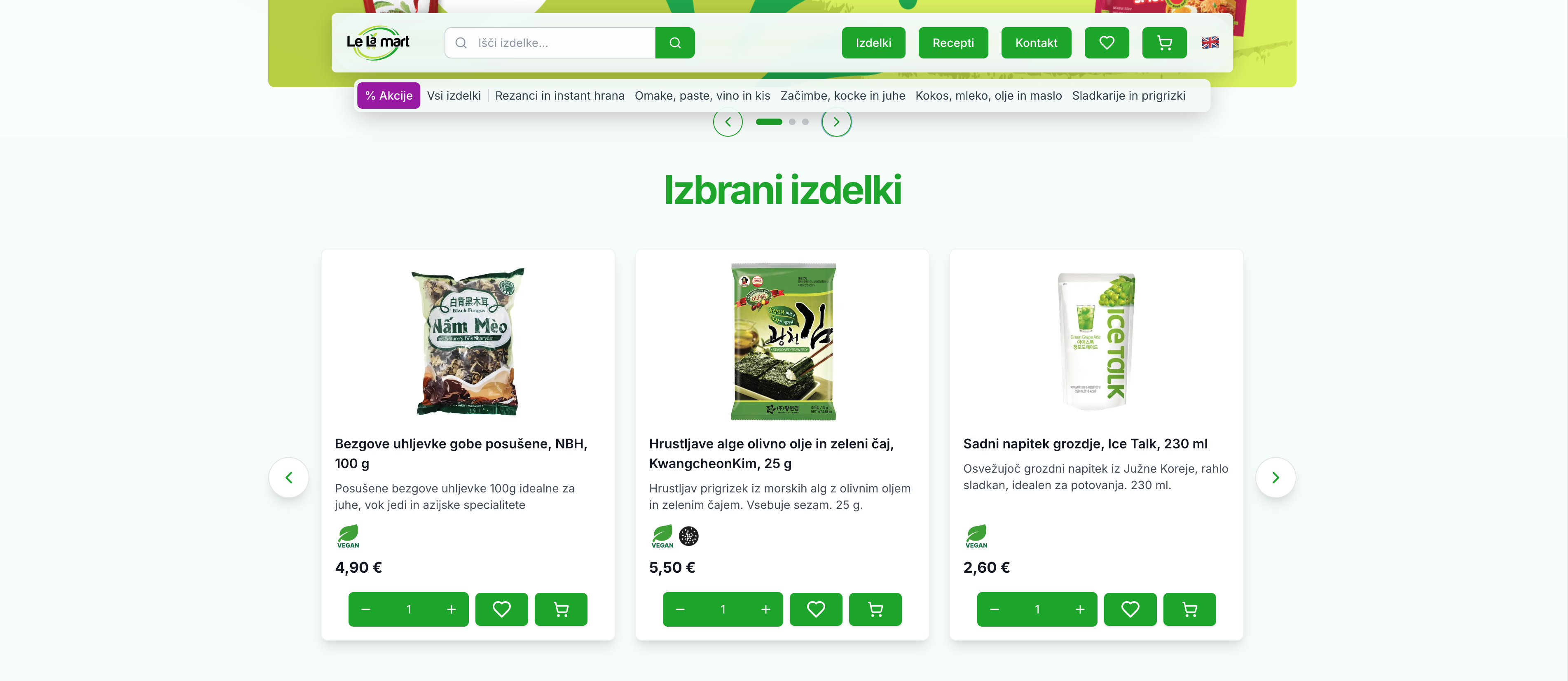 Lela Mart — homepage